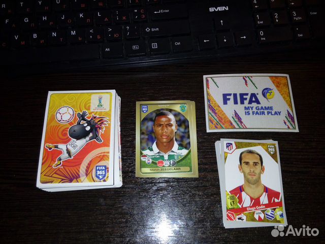 Наклейки Panini fifa 365