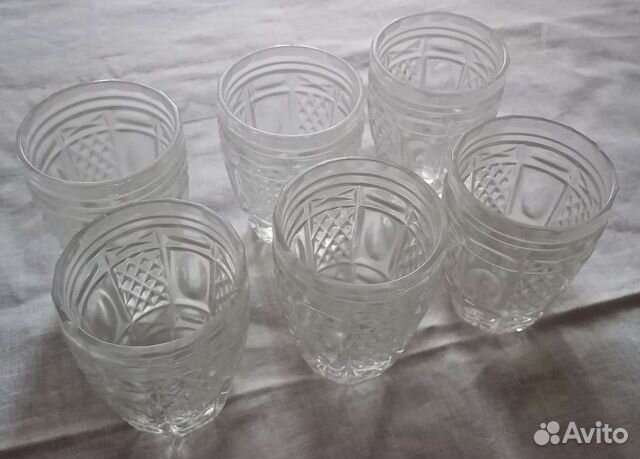 Рюмки хрустальные СССР