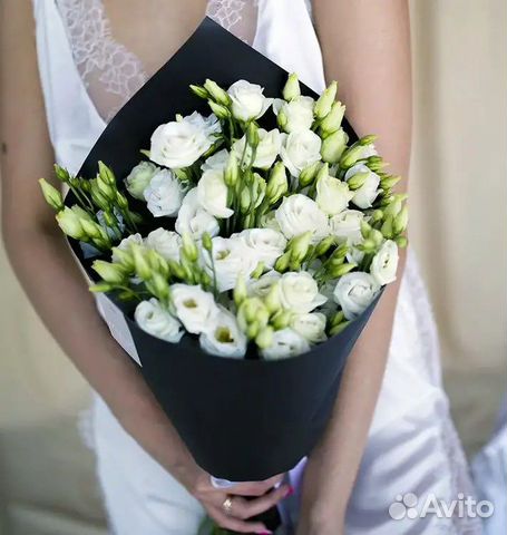 Букет из эустомы 11 21 31 41 51 101