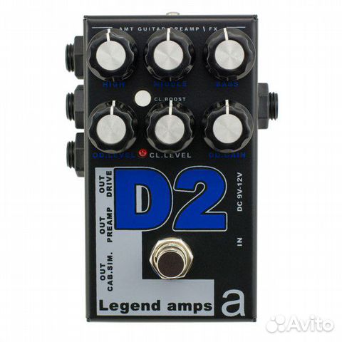 Двухканальный преамп AMT D-2 Legend Amps 2