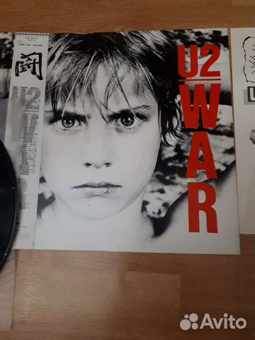 Винил. U2. WAR.japan press