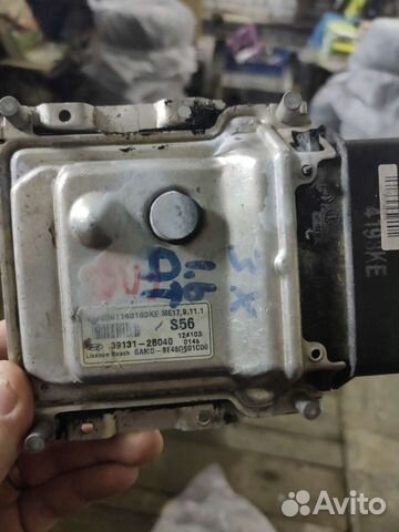 Блок управления двигателем hyundai elantra MD