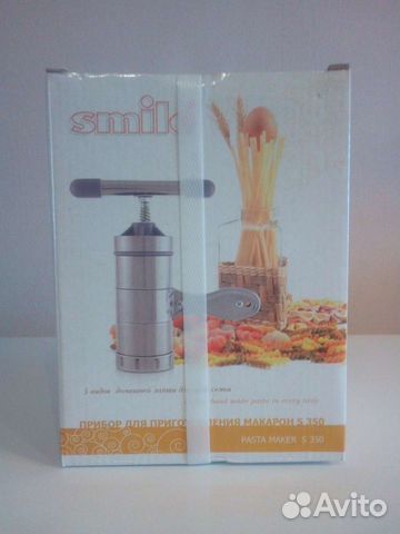 Прибор для приготовления макарон с рецептами теста