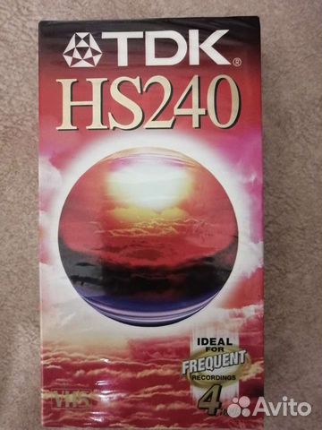 Видеокассета VHS новая
