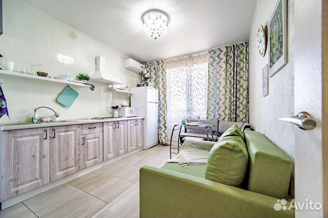

1-к. квартира, 45 м², 3 кровати