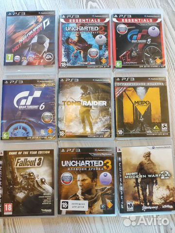 Игры диски для Ps3 новые