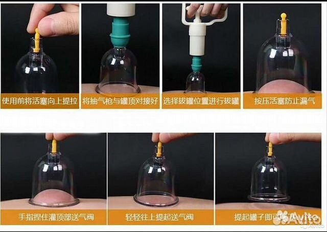 Банки с вакуумным насосом для массажа и похудения