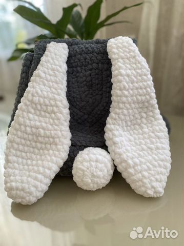 Детский рюкзак из плюшевой пряжи