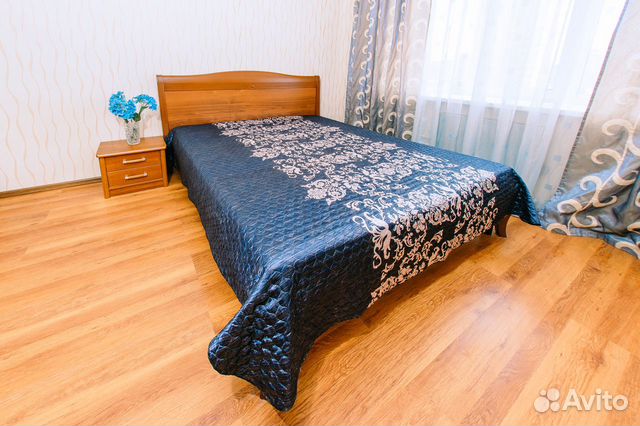 

1-к. квартира, 46 м², 2 кровати