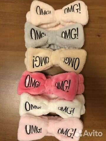 Косметические повязки на голову / Ободки для волос