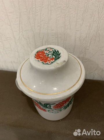 Кружка заварочная фарфоровая с ситчиком