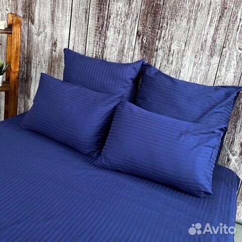 Белье постельное страйп-сатин 100 хлопок