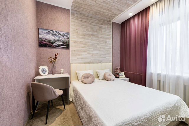 

1-к. квартира, 50 м², 2 кровати