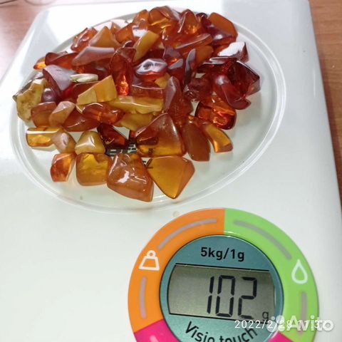 Янтарь россыпью