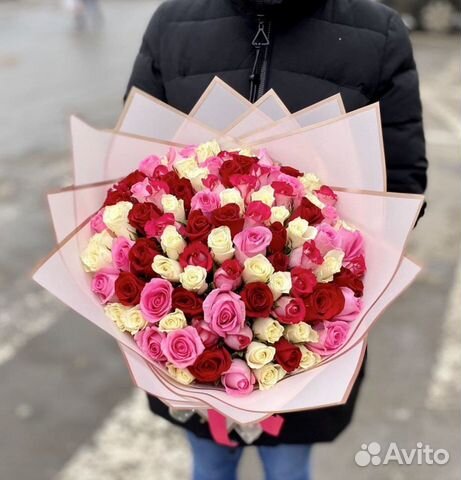 Цветы, Розы, 101 роза, Хризантемы, Доставка