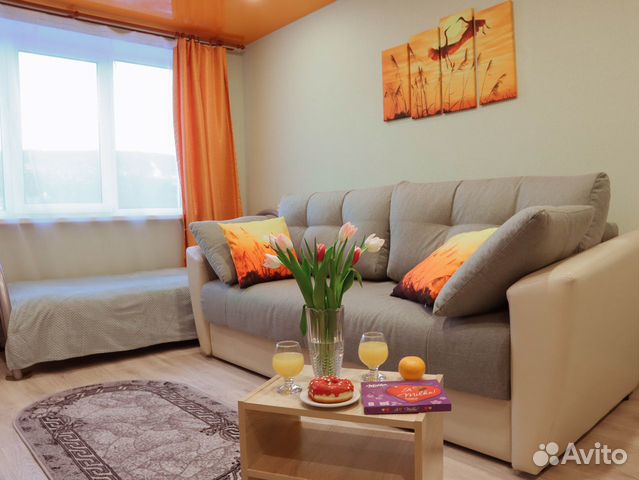 

1-к. квартира, 30 м², 3 кровати