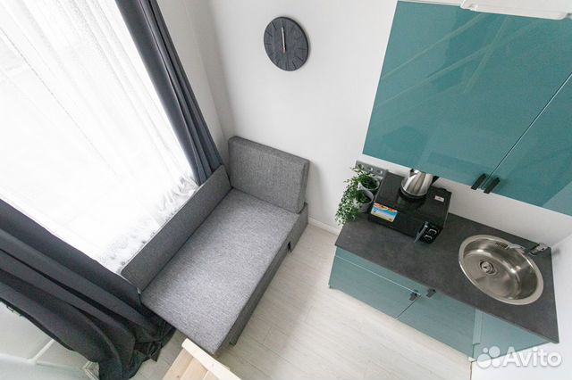

Квартира-студия, 11 м², 1 кровать