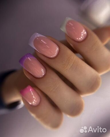 Ногти гель лак наращивание
