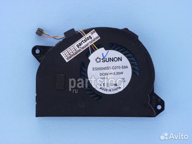 Вентилятор для Asus UX31, UX31A, UX31E, UX31L 4-pi