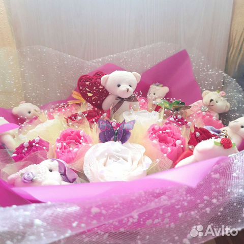 Букеты из конфет