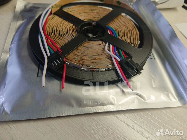 RGB Управляемая светодиодная лента WS2818, 12В