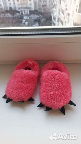 Тапочки лапы 20 размер