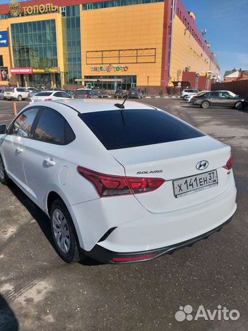 Hyundai Solaris 1.6 AT, 2021, 17 000 км