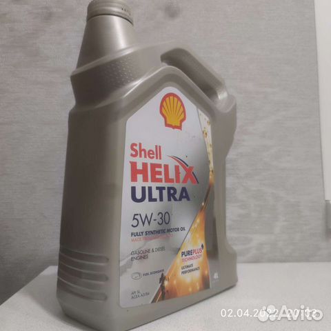 Моторное масло Shell helix ultra 5W-30 3л