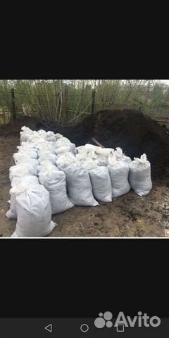 Навоз перегной в мешках