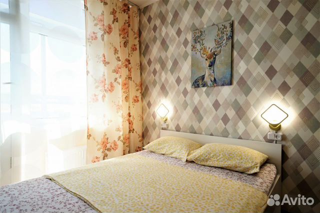 

Квартира-студия, 28 м², 2 кровати
