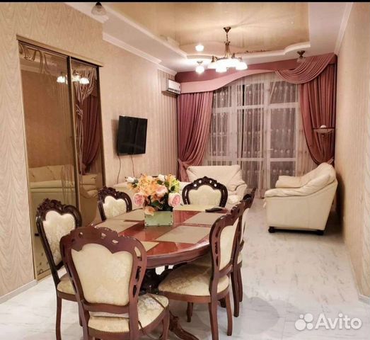 

2-к. квартира, 96 м², 2 кровати