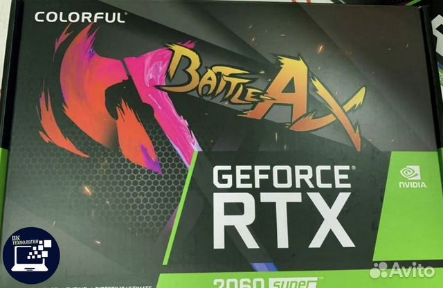 Colorful GeForce RTX 2060 super 8GB Новые, запечат