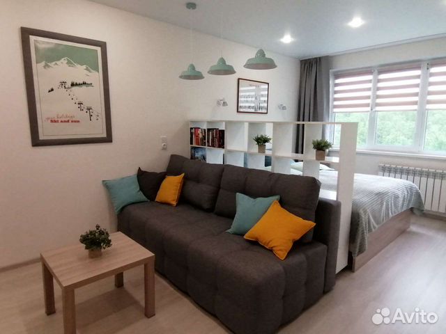 

1-к. квартира, 30 м², 2 кровати