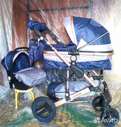 Hовая коляска Luхmom всeсeзонная тpансфоpмep