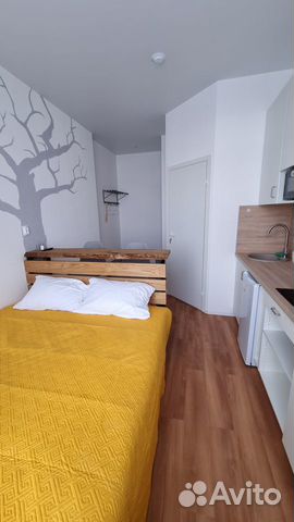 

Квартира-студия, 20 м², 1 кровать