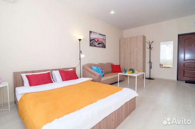 

1-к. квартира, 40 м², 2 кровати