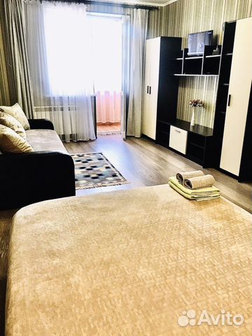 

1-к. квартира, 47 м², 2 кровати