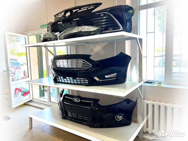 Бампер передний на Ford Focus III - Рестайл, Новый