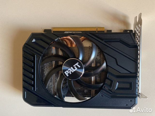 Видеокарта Palit nvidia GeForce GTX1660stormx 6GB