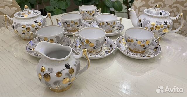 Чайный сервиз вербилки СССР