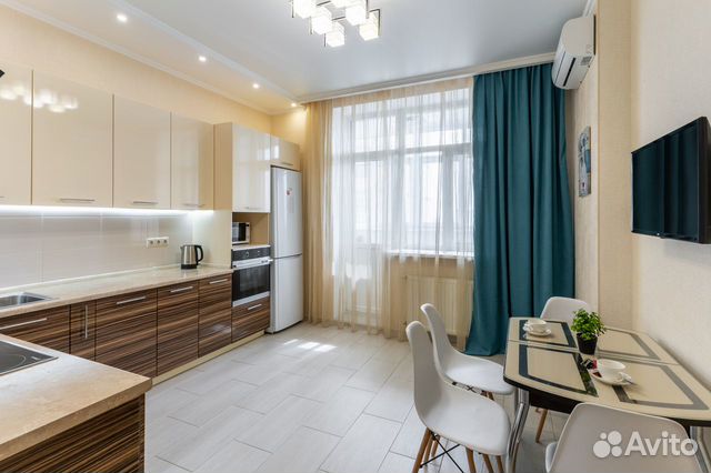 

1-к. квартира, 52 м², 2 кровати