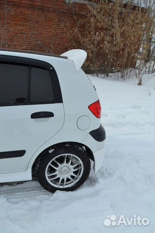 Спойлер Spoon style на Hyundai Getz