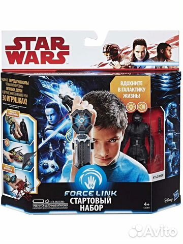 Star Wars Браслет и фигурка Kylo Ren Хасбро