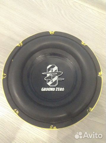 Сабвуфер Ground zero gzrw 25spl