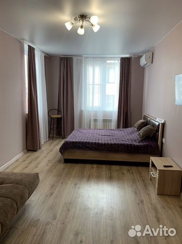 

1-к. квартира, 45 м², 2 кровати