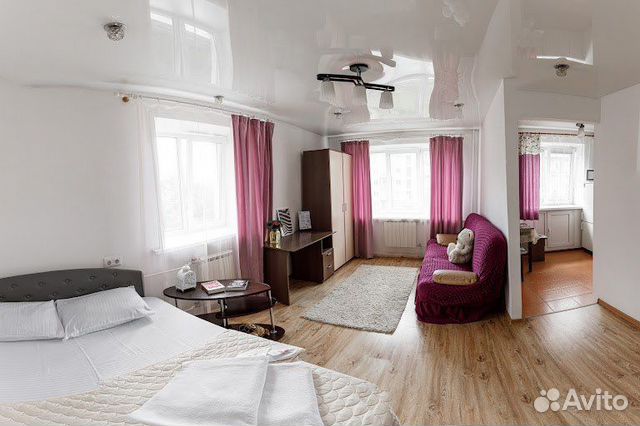 

1-к. квартира, 35 м², 2 кровати