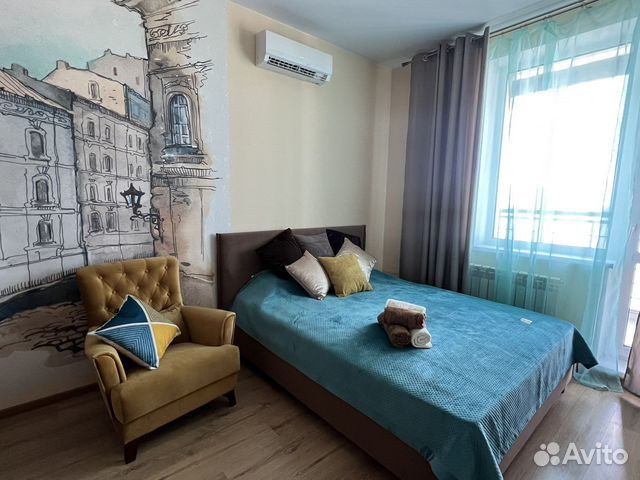 

Квартира-студия, 30 м², 2 кровати