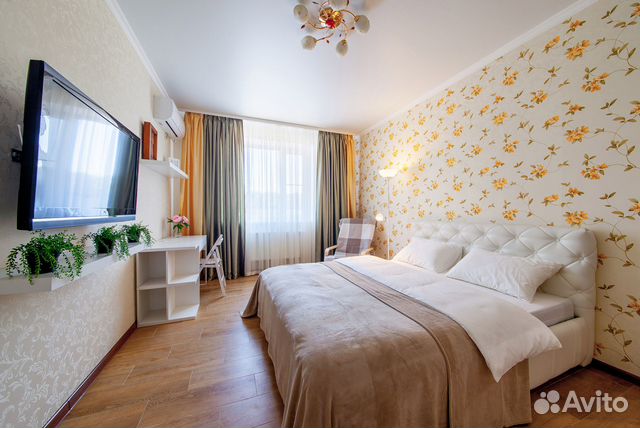 

1-к. квартира, 40 м², 2 кровати