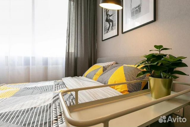 

Квартира-студия, 25 м², 2 кровати
