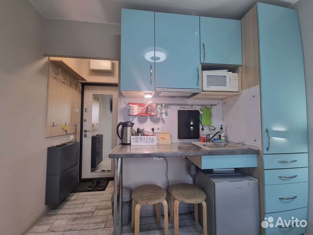 

Квартира-студия, 15 м², 1 кровать